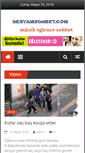 Mobile Screenshot of deryamsohbet.com